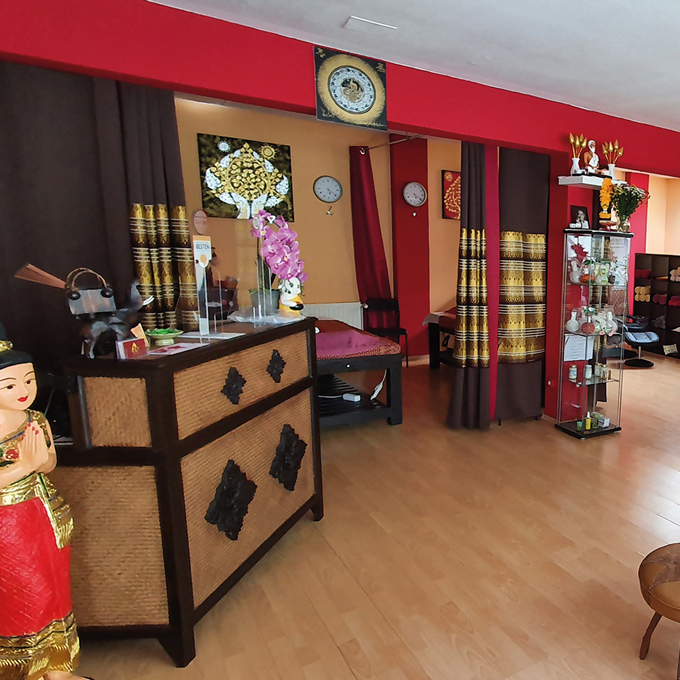 Chok Dee Thai-Massage Raum